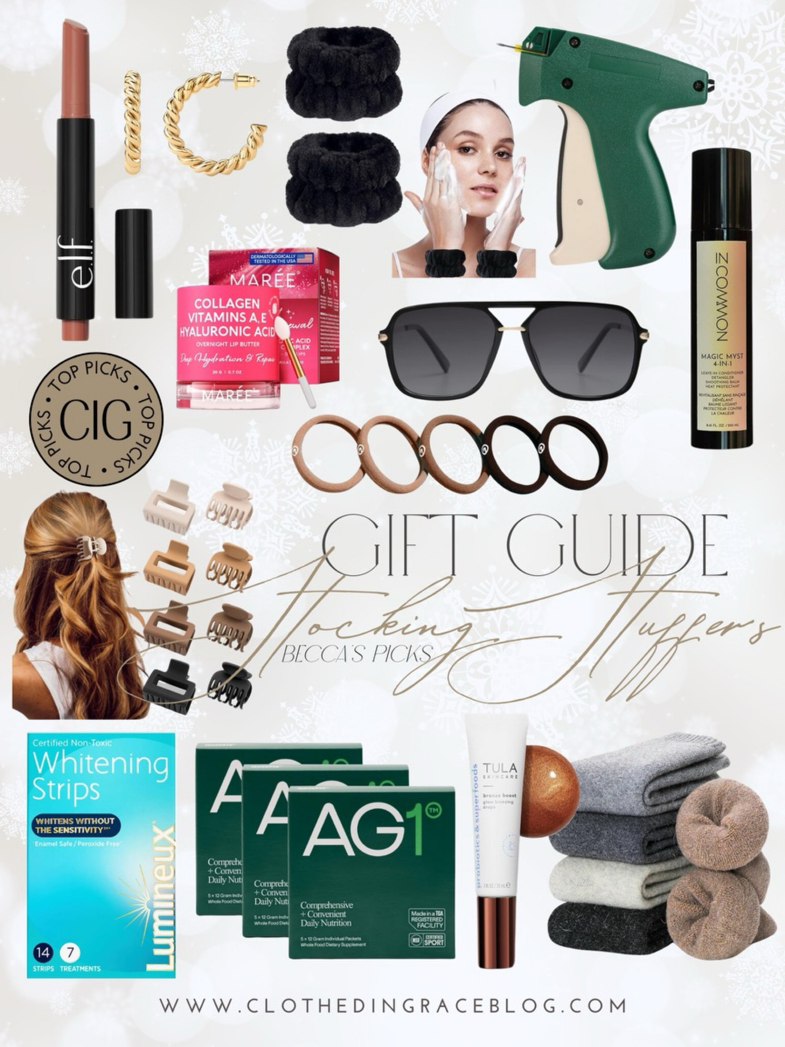 My stocking picks 

Code CLOTHEDINGRACE30 for 30% off the IN COMMON products 

Code GRACE20 for 20% off the COLLEEN ROTHSCHILD products 

#LTKCyberWeek #LTKHoliday #LTKGiftGuide