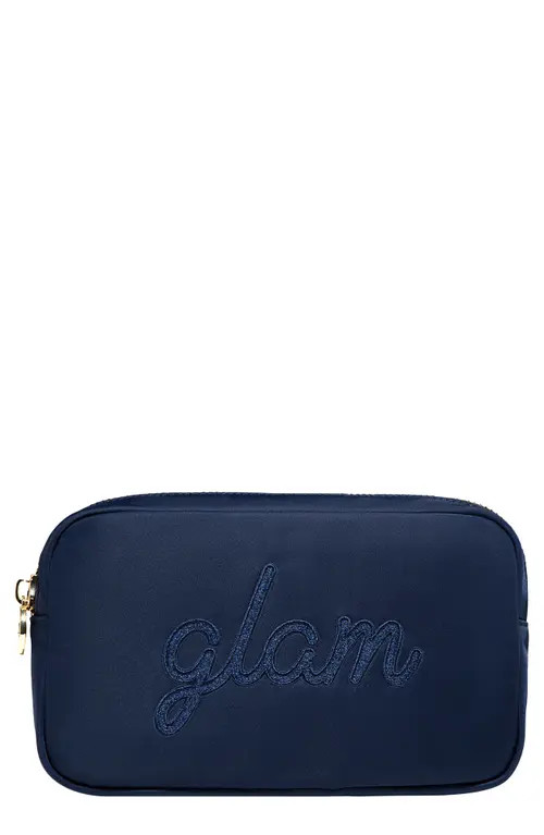 Stoney Clover Lane Small Glam Pouch in Sapphire at Nordstrom | Nordstrom