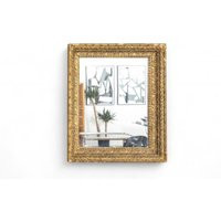 Vintage Antique Ornate Gold Brass Decorative Hanging Wall Mirror | Etsy (US)