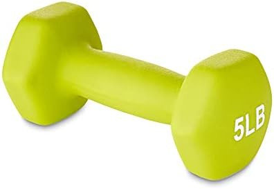Amazon Basics Neoprene Coated Dumbbell Hand Weight Set | Amazon (US)