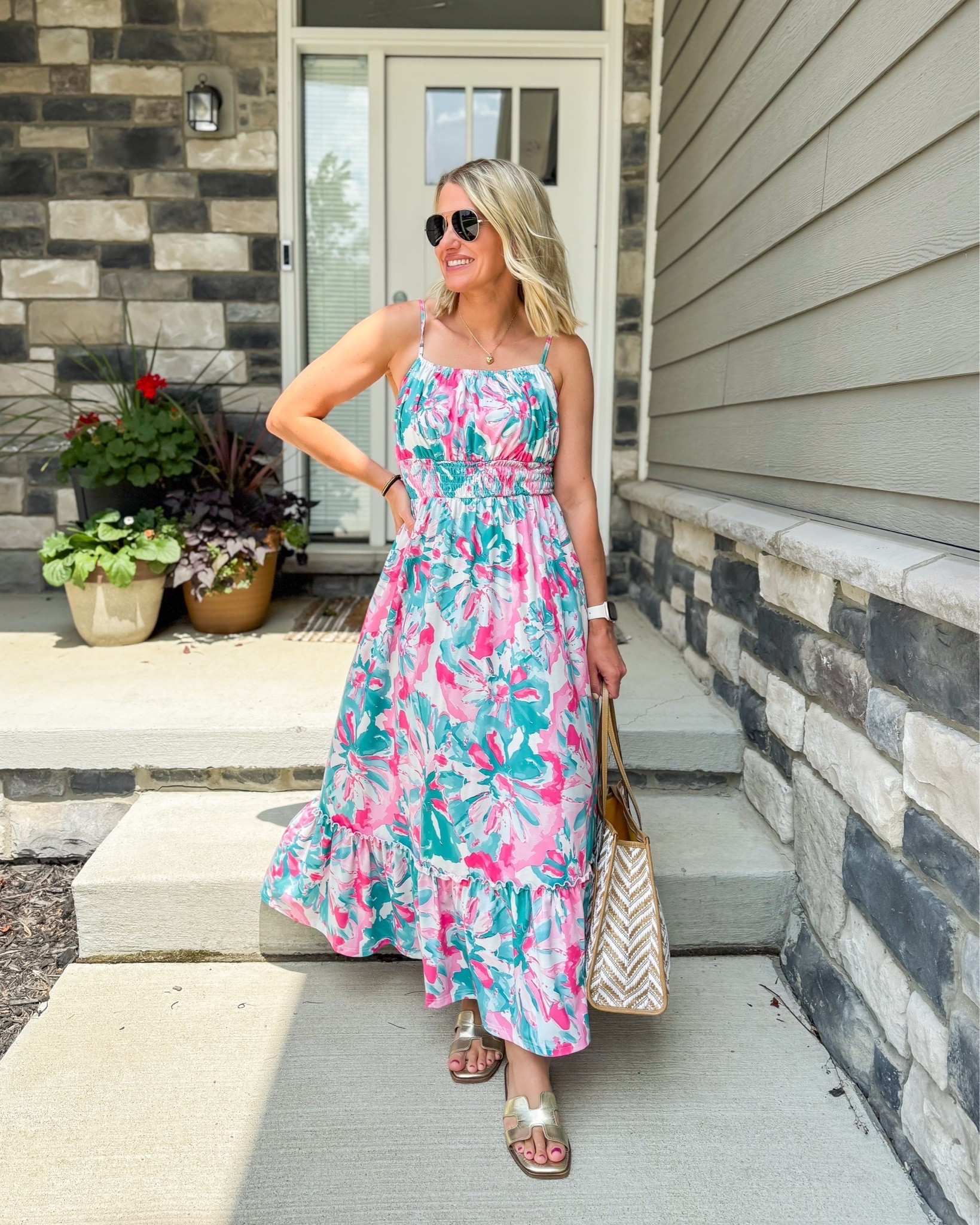 What I wore for a retirement party over the weekend! I love this comfortable Amazon dress!

#LTKootd #LTKPetite #LTKOver40