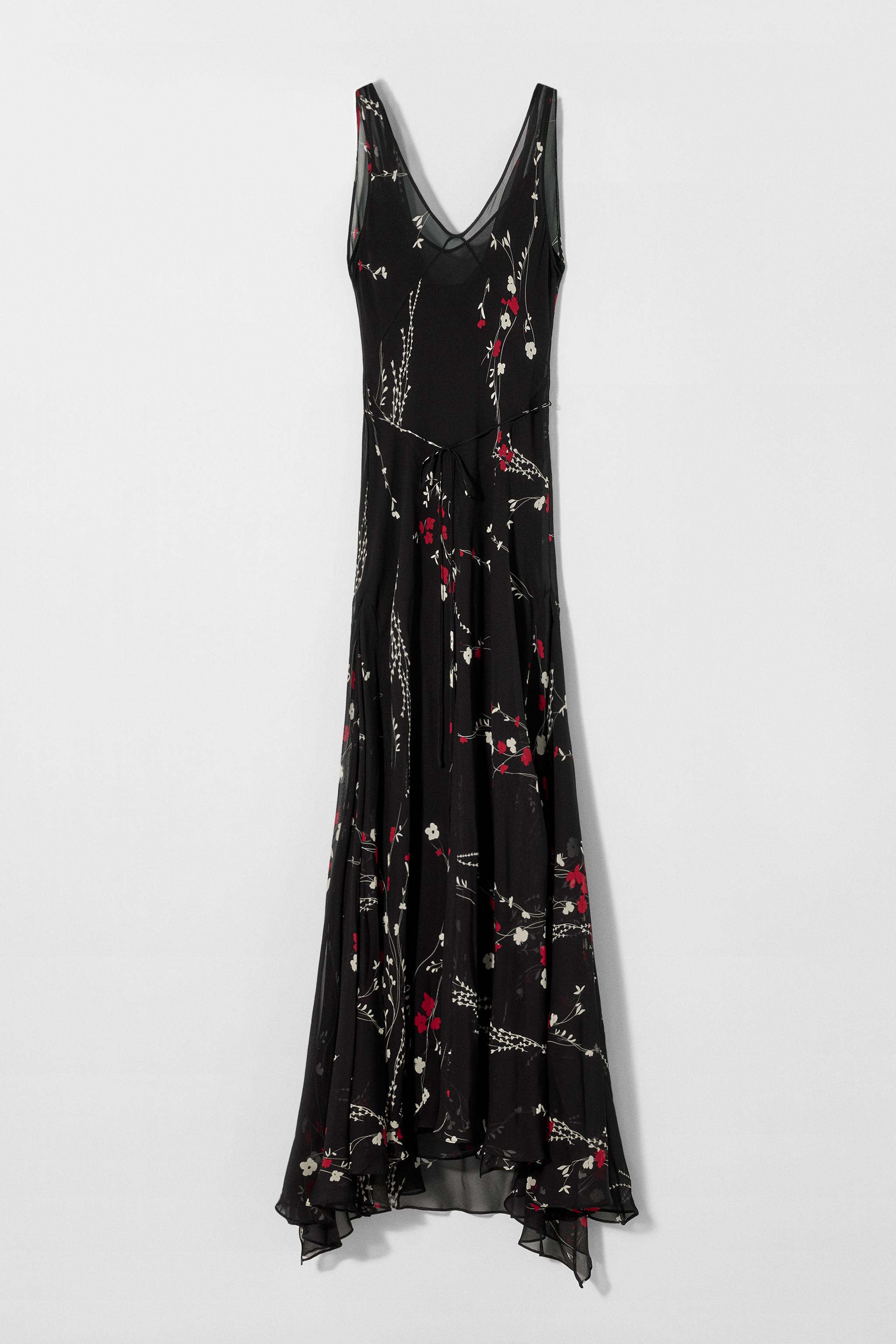 SILK PRINTED DRESS KATE MOSS X ZARA | Zara UK