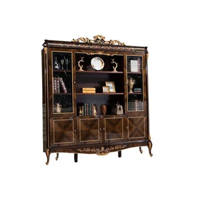 Athena 4-door Bookcase | Wayfair North America