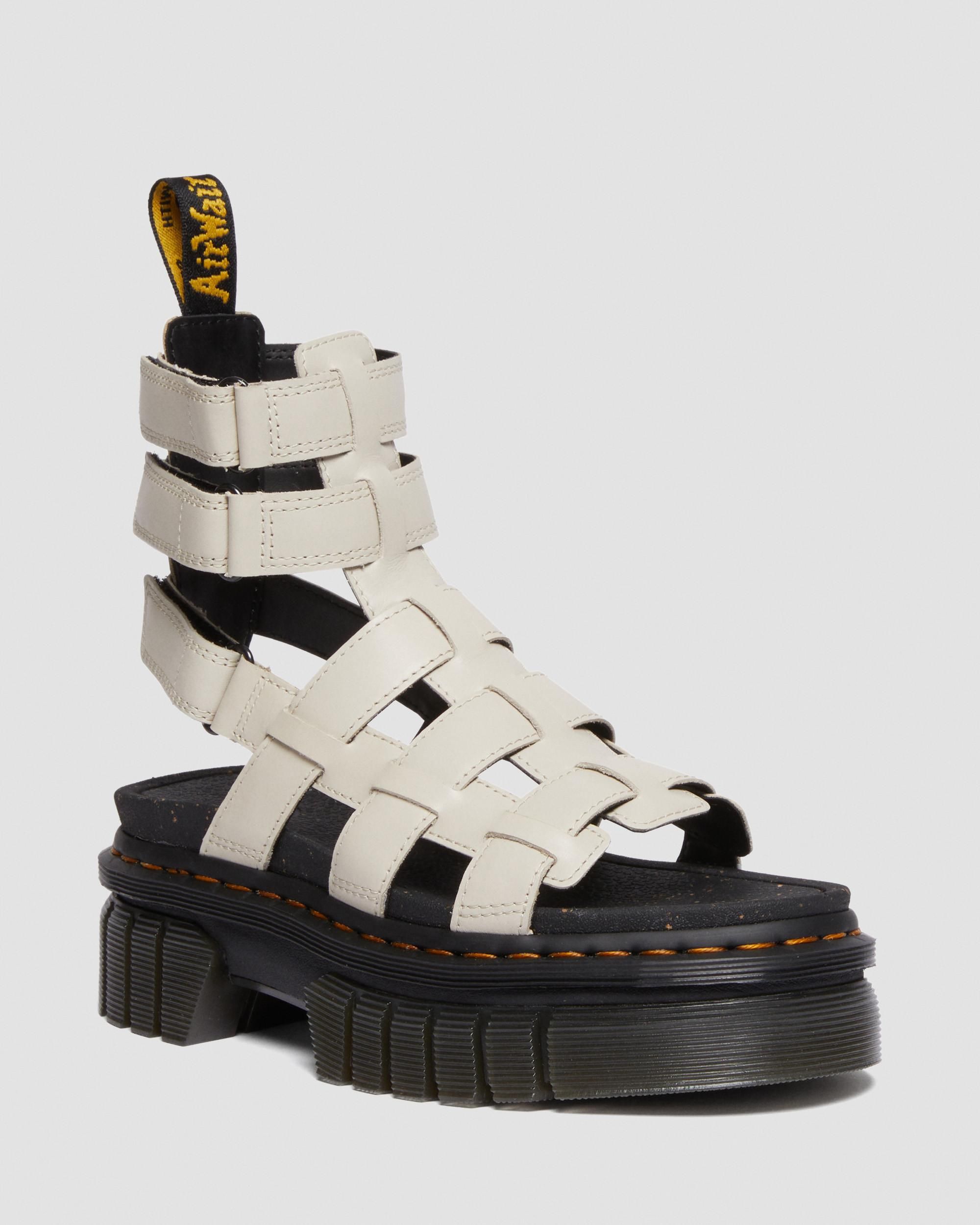 Ricki Nappa Lux Leather Platform Gladiator Sandals | Dr. Martens