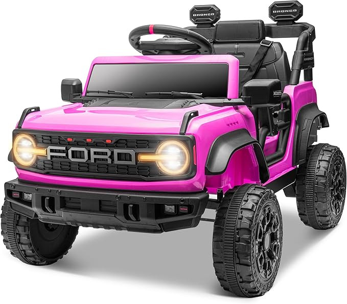 ENYOPRO 12V Ford Bronco Raptor Ride On Car for Kids, Electric Power Car Ride-On Toy for Toddlers ... | Amazon (US)