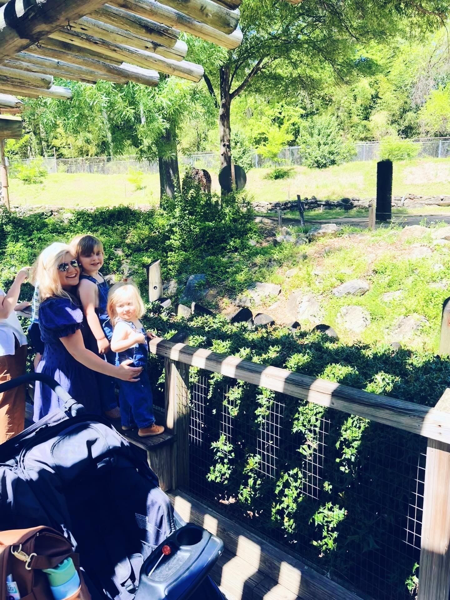 What a sweet sweet time in our lives - raising our little ones and getting to experience the wonder of it all through their little eyes!!! 🦒🌳🫶🏽🌾✨ #familytriptothezoo #zooday #thesearethedays #richinlife #lovethislife 
