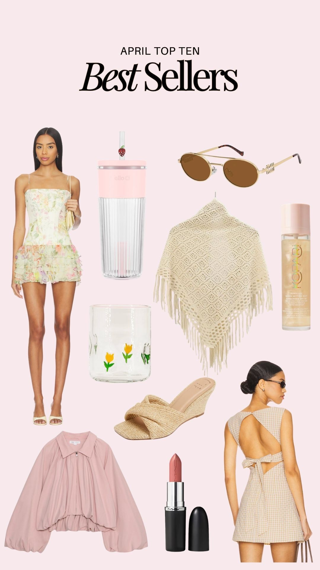 Top 10 best sellers in April! All the items you all loved most 🩷🌸

Favorites. Best sellers. Most popular. Spring finds. Spring style. Target finds. Amazon finds. Designer inspired. Spring accessories. Beauty products  