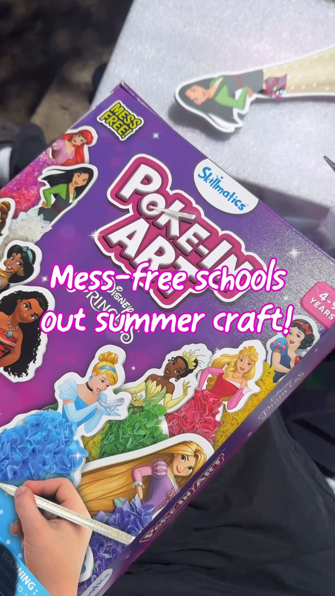 Looking for a fun craft? Schools out and we’re gearing up for a screen-free summer.  This mess-free craft is a favorite of ours from Skillmatics! Found at @Target and Amazon - my 6 year old and 3.5 year old loves! 

Learning:
Creative Thinking
Pincer Grasp
Hand-Eye Coordination
Visual Perception

#LTKmomlife #LTKKids #LTKdayinmylife