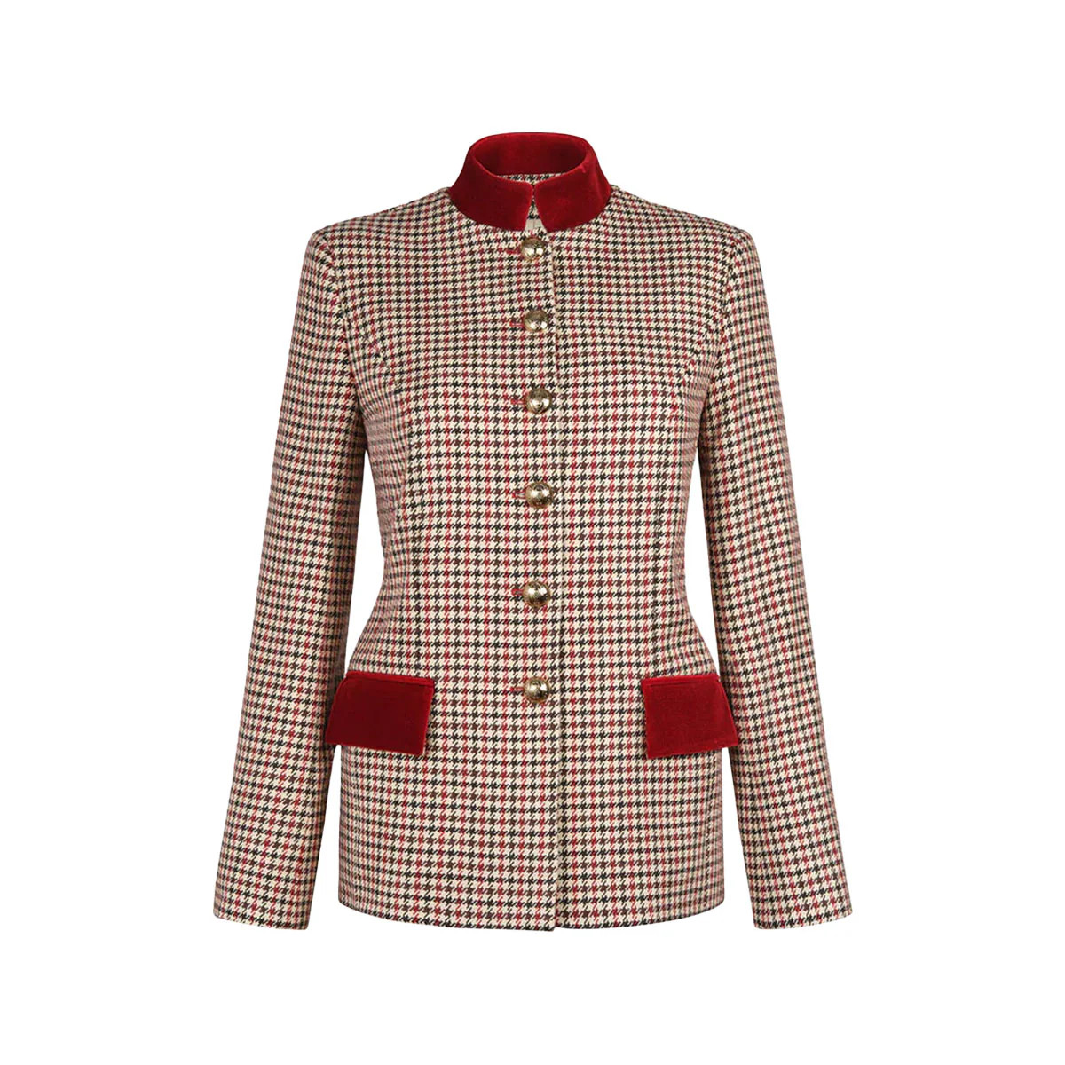 Camille Rosso in Plaid | Over The Moon