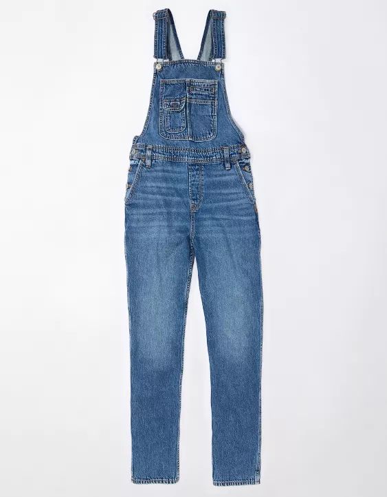 AE Dreamy Drape Classic Overall | American Eagle Outfitters (US & CA)