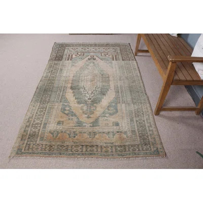 Antique Turkish Rug For Dining Room Adds A Warm Touch Of Vintage Charm To Your Home Decor | Wayfair North America