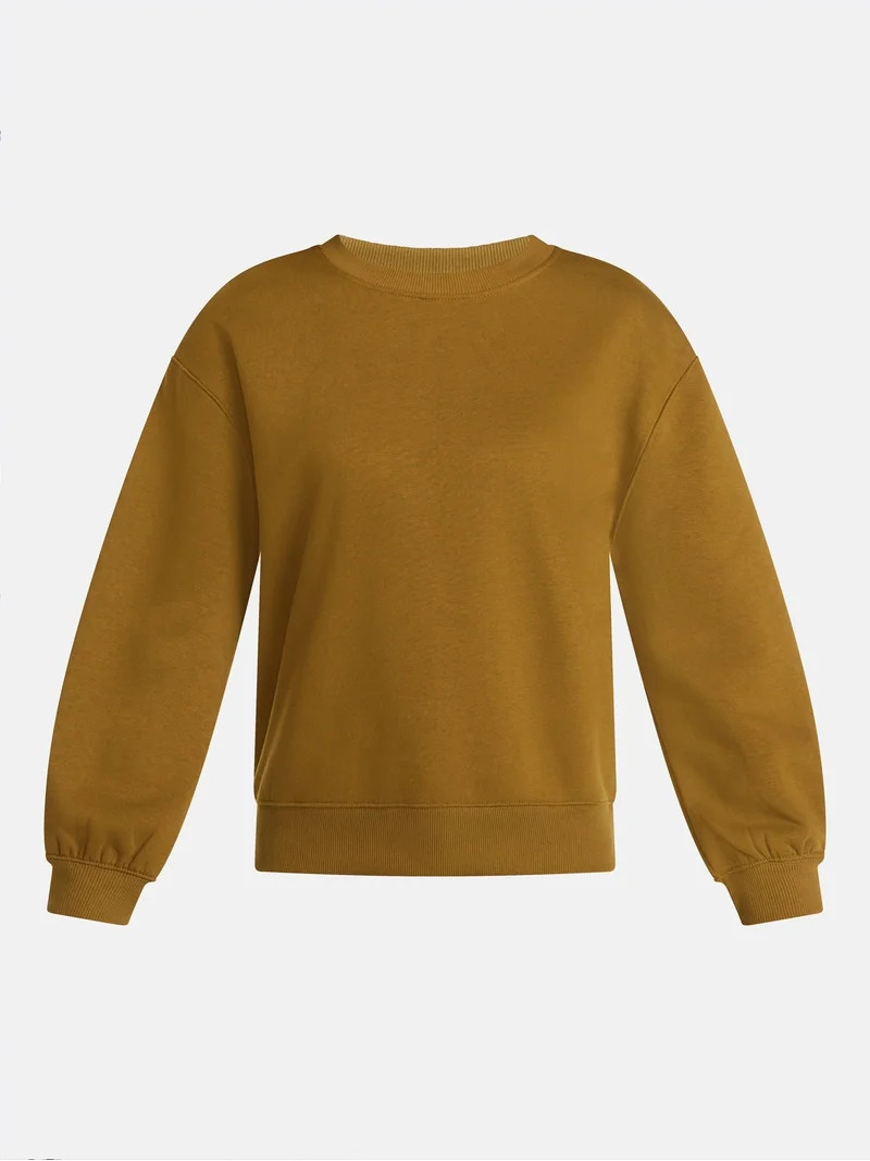 Scenario Women's and Women's Plus Crewneck Sweatshirt, Sizes XS-4X | Walmart (US)