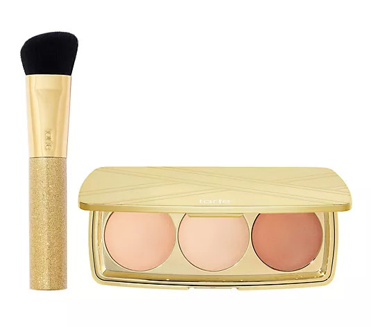tarte powder of youth glow bar & brush - QVC.com | QVC