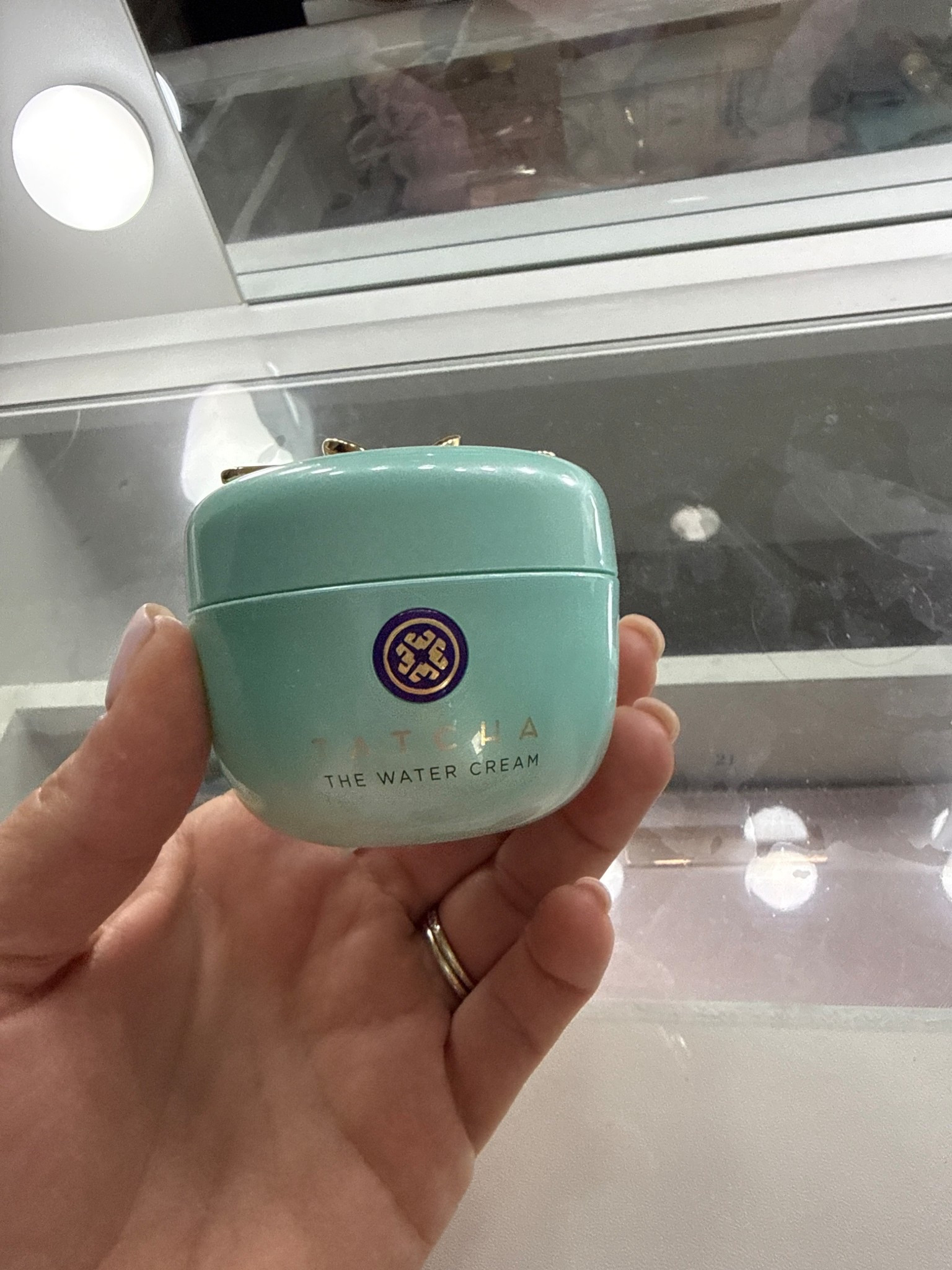 My favorite moisturizer from Tatcha the water cream 

#LTKBeauty #LTKGiftGuide #LTKgrwm