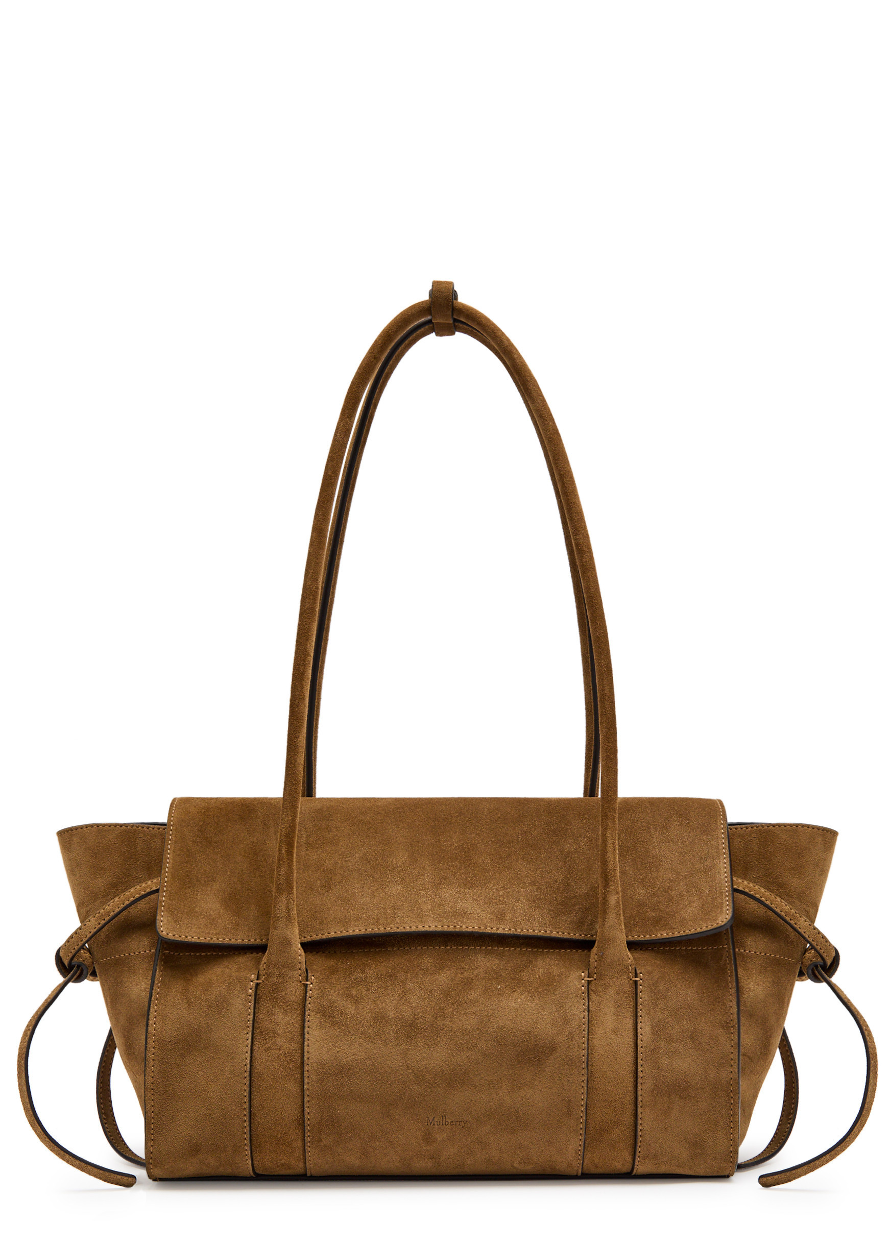 Small Soft Bayswater suede shoulder bag | Harvey Nichols