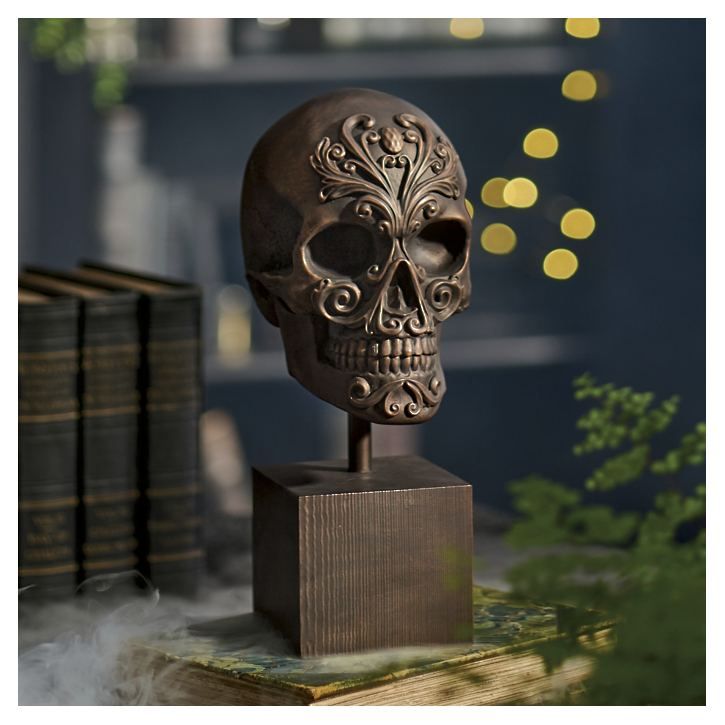 Ornate Tabletop Skull | Grandin Road | Grandin Road