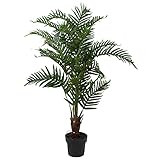 47" LED Lighted Potted Artificial Parlour Palm Plant | Amazon (US)