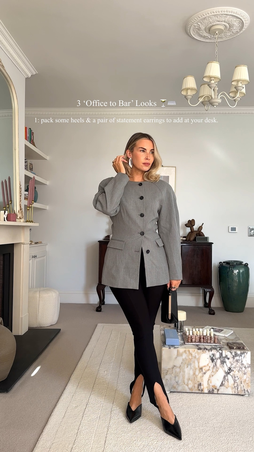 ‘Office to Bar’ outfits 🍸 sizing 👇🏼

Grey blazer size 8
Trousers size 6

Shirt XS
Trousers size 10

Too small
Trousers size 10


#LTKuk #LTKpartywear #LTKfestive