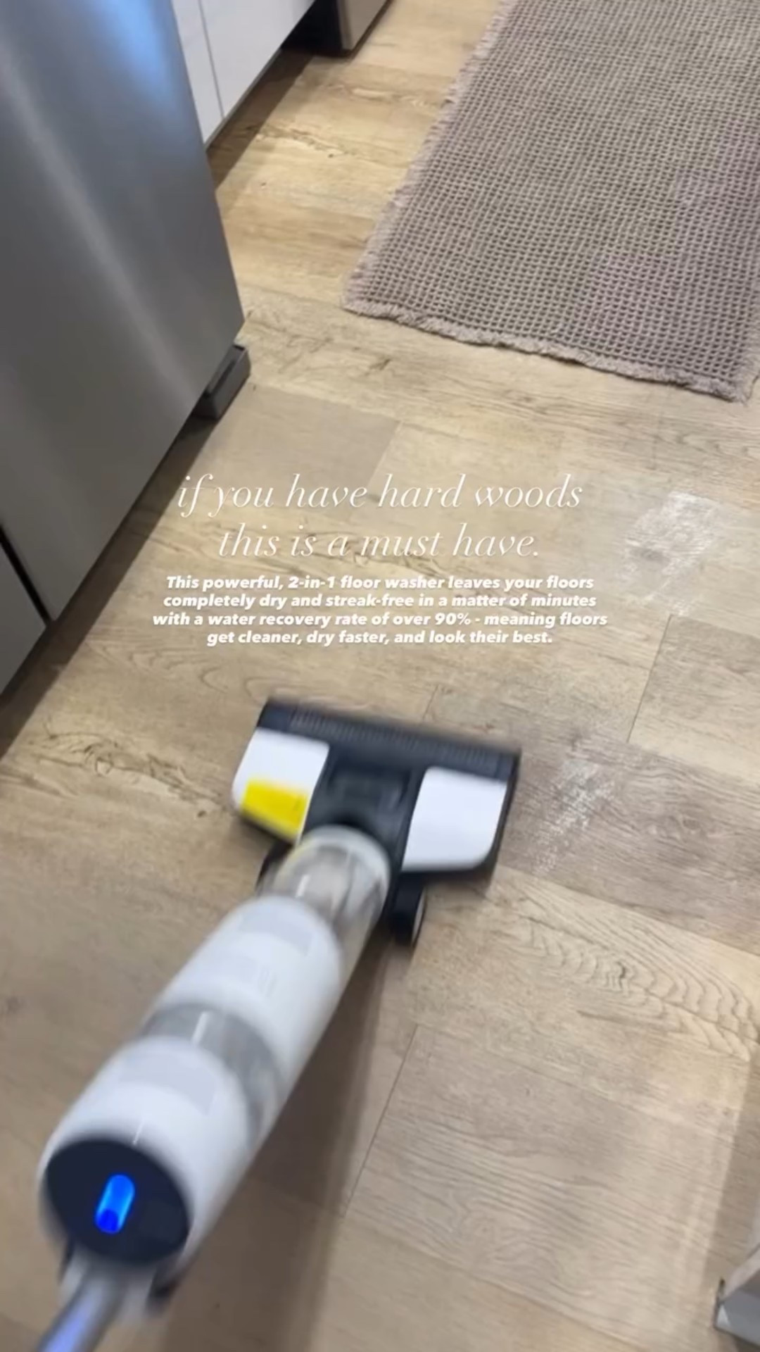 if you have hard woods this is a must have.  This powerful, 2-in-1 floor washer leaves your floors completely dry and streak-free in a matter of minutes with a water recovery rate of over 90% - meaning floors get cleaner, dry faster, and look their best. Tineco iFLOOR 3 Breeze Complete Wet Dry Vacuum Cordless Floor Cleaner and Mop One-Step Cleaning for Hard Floors

#LTKSaleAlert #LTKHome #LTKFamily