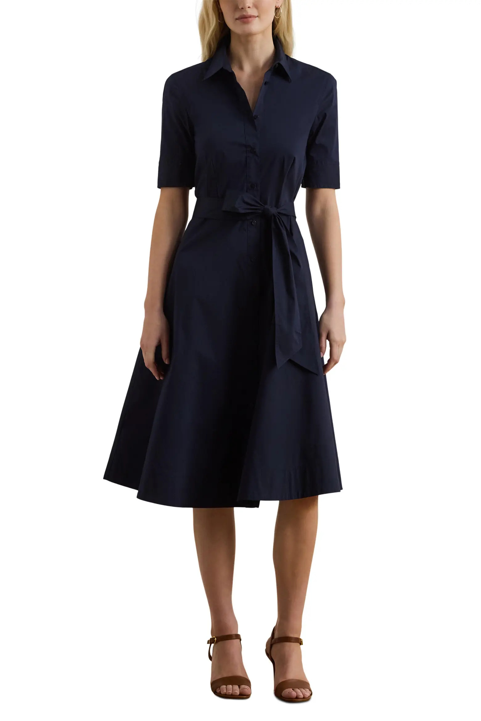 Cotton Blend Shirtdress (Women) | Nordstrom | Nordstrom