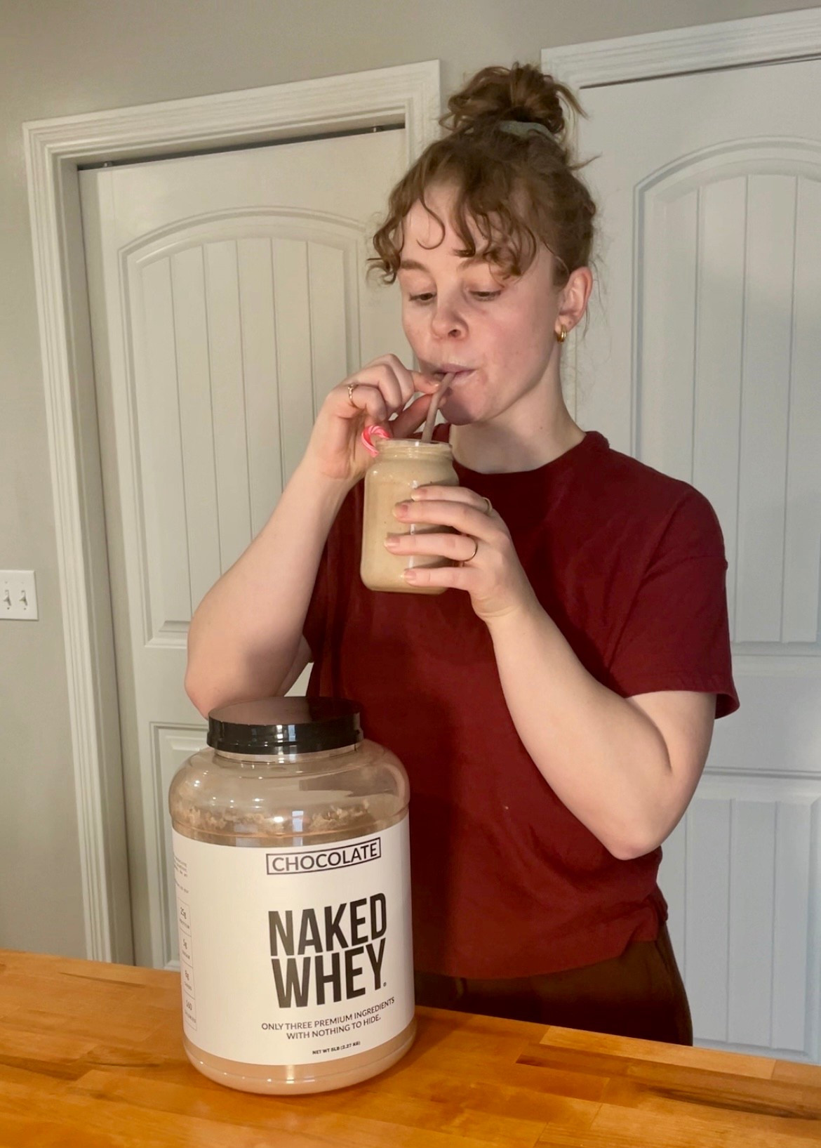 A new protein powder added to my rotation 💪🏻