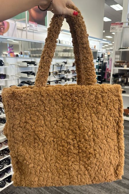 Large teddy tote at target 30% off today! 
Target circle week 
Fall bag 
Brown bag 


#LTKGiftGuide #LTKSeasonal