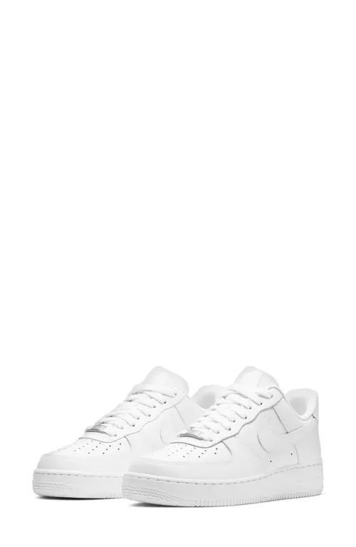 Nike Air Force 1 '07 Sneaker in White at Nordstrom, Size 9.5 | Nordstrom