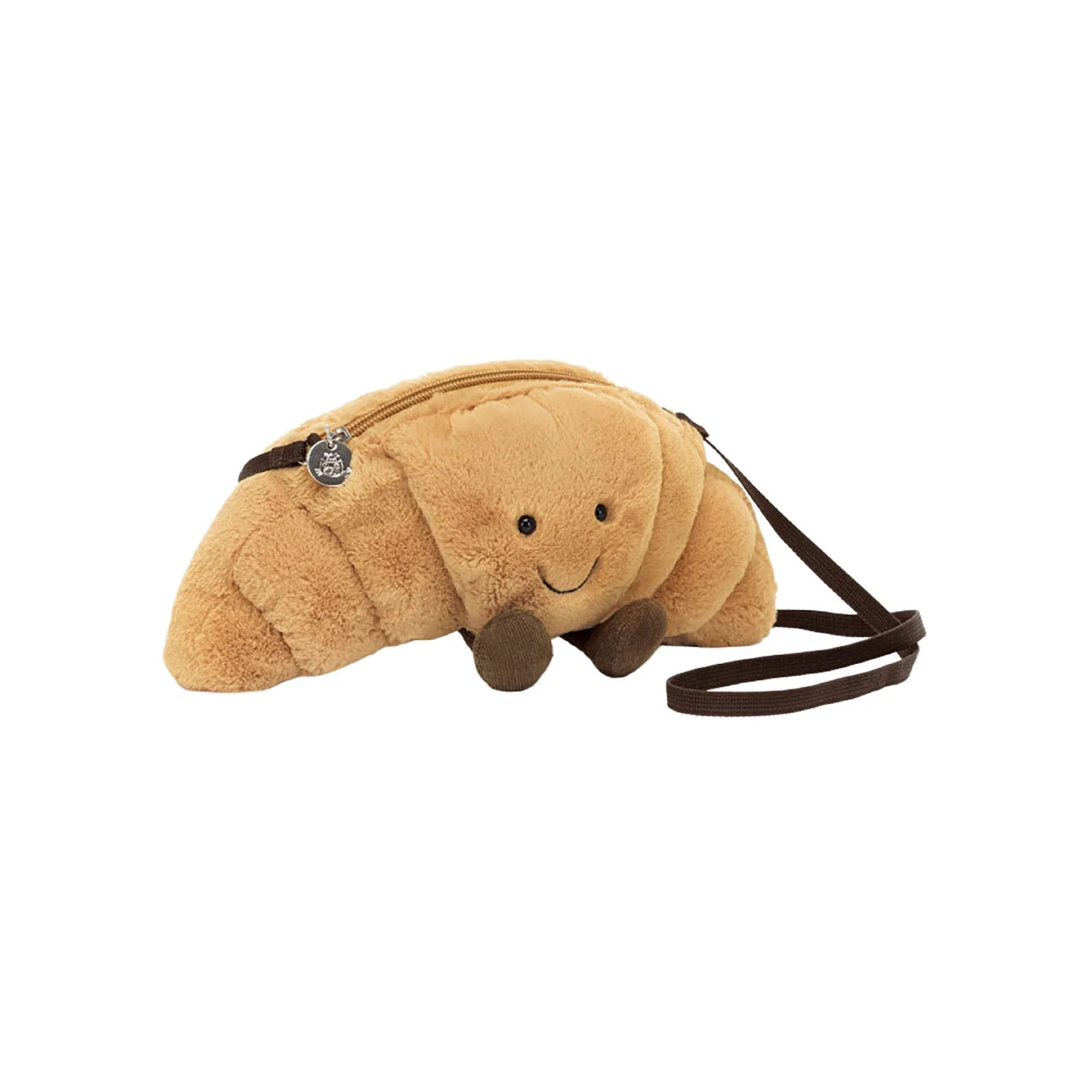 Jellycat-Plush Toy,Croissant Crossbody Bag,Great Gift Idea, Amuseables Croissant Bag, 11in | Walmart (US)