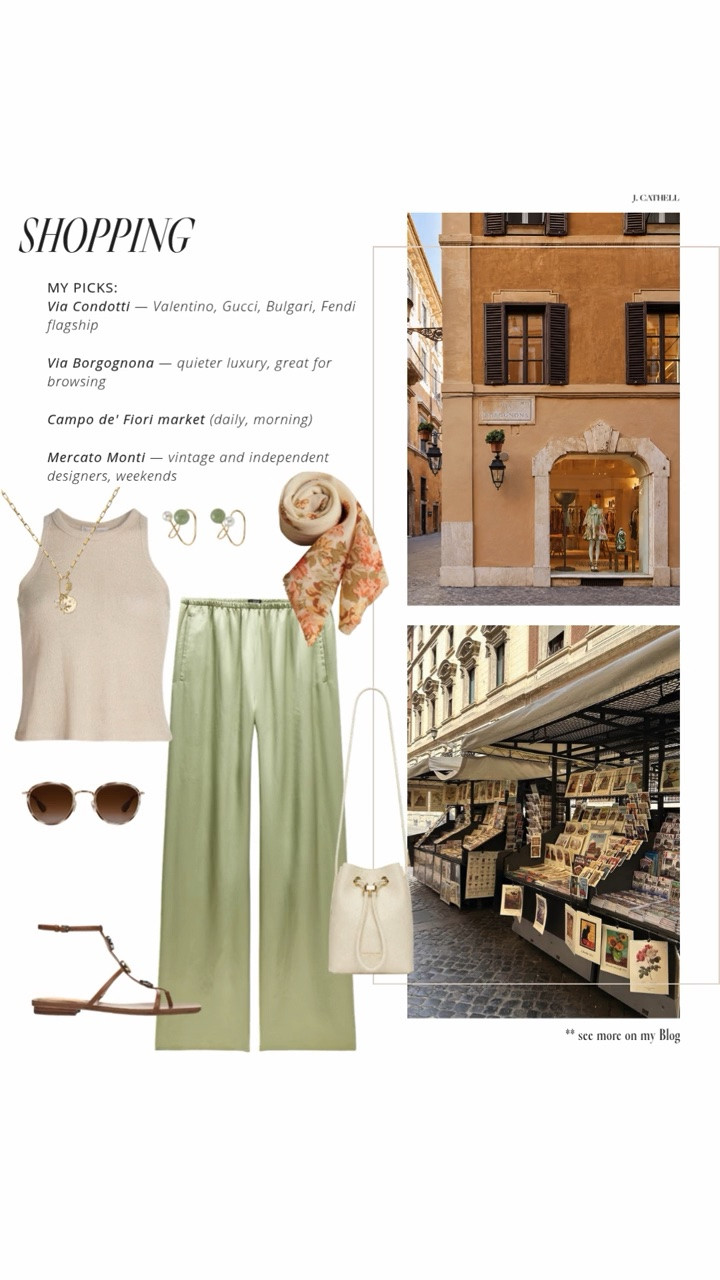 Dreaming of a Roman holiday? 🇮🇹✨

From luxury hotels and unforgettable restaurants to iconic landmarks, shopping, and charming cafés, I rounded up everything to see, do, and wear in Rome. Consider this your guide to experiencing the Eternal City in style.

Shop the full Rome travel edit below. 🤍

#Rome #RomeItaly #ItalyTravel #RomanHoliday #EuropeanSummer #LuxuryTravel #TravelGuide #LTKStyle #VacationStyle #ItalyVacation

#LTKTravel #LTKSeasonal #LTKOver40 #LTKTravel