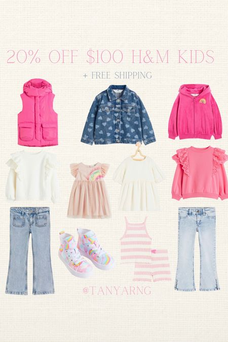 Girls spring clothing. H&M sale 

#LTKfamily #LTKsalealert #LTKkids