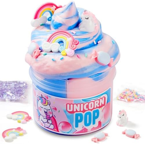 JOYIN Slime Party Favors, Bubblegum Unicorn Slime - 8 oz., Soft, Non-Sticky, Mess-Free, Stress Re... | Amazon (US)