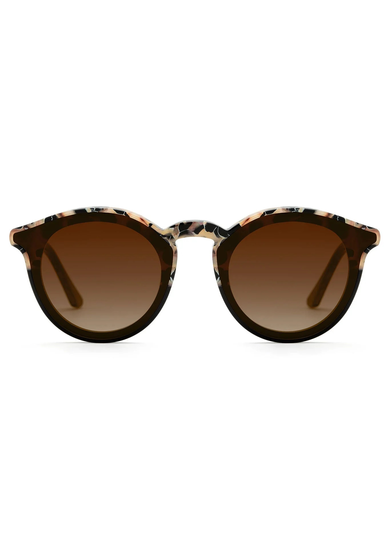 COLLINS NYLON | Crema to Black | KREWE Eyewear