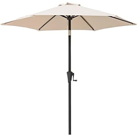 Abba Patio 9ft Patio Umbrella Outdoor Umbrella Table Market Umbrella with Push Button Tilt and Cr... | Amazon (US)