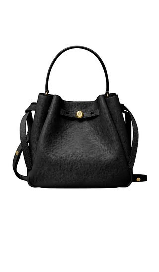 Tory Burch Romy Bucket Bag in Black. | Revolve Clothing (Global)