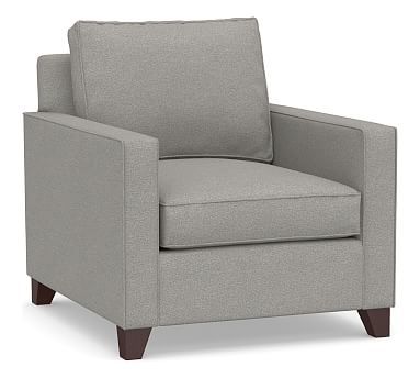 Cameron Square Arm Deep Seat Upholstered Armchair | Pottery Barn (US)