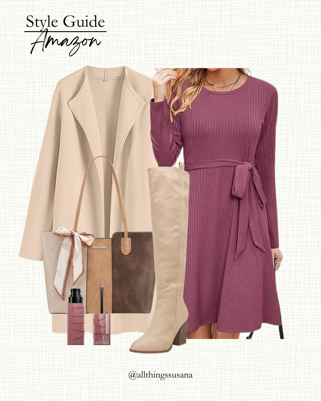 This color combo has me excited for Fall.  

 #LTKSeasonal #LTKMidsize #LTKStyleTip