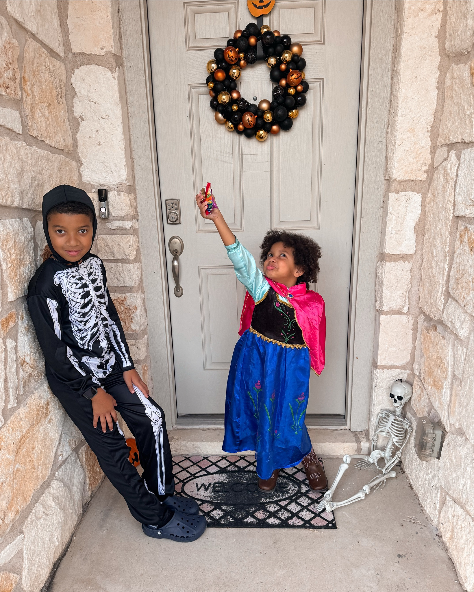 Happy Halloween from skeleton & princess Anna 💀👑

#LTKKids #LTKStyleTip #LTKHalloween