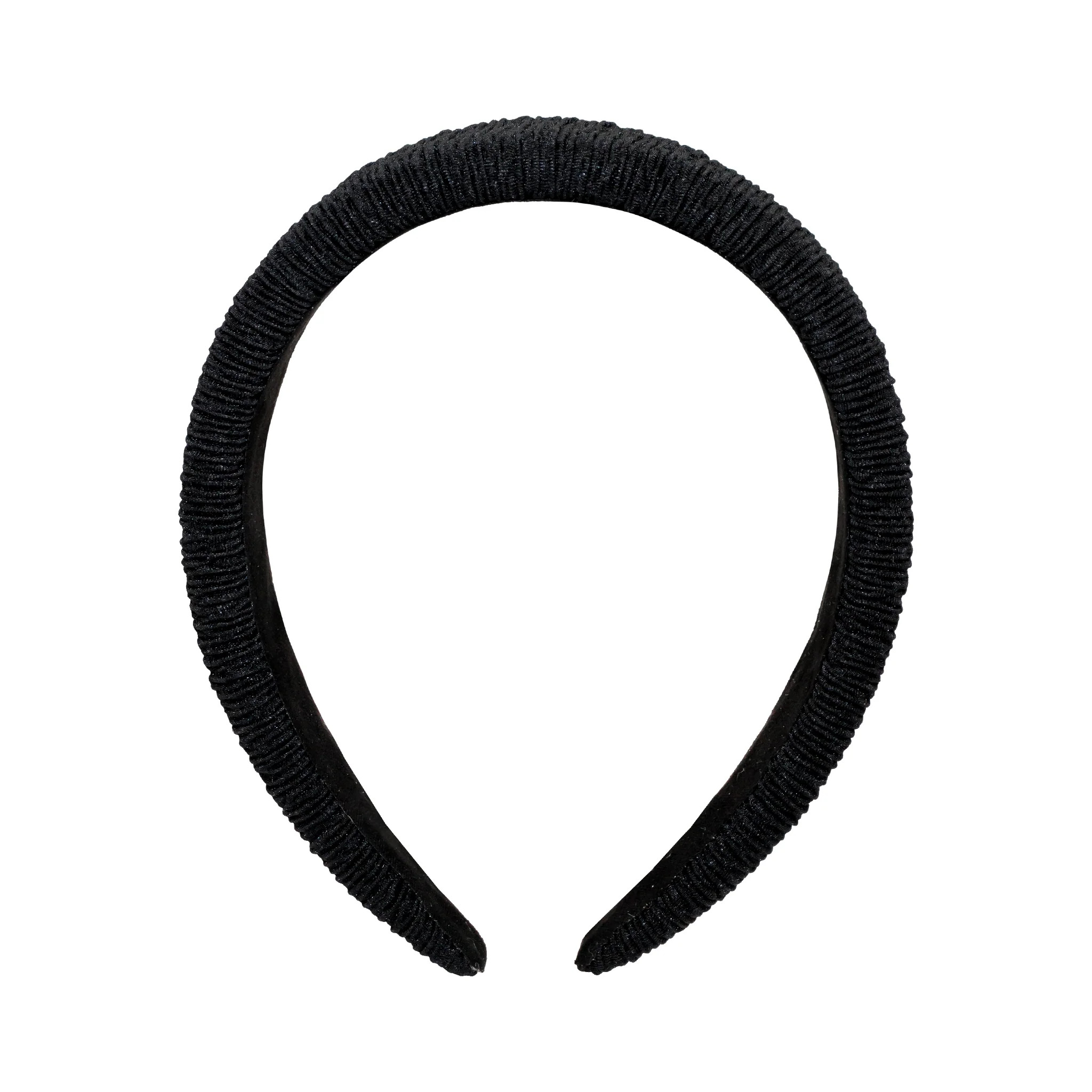 Halo Headband in Black Ruffle | Emi Jay