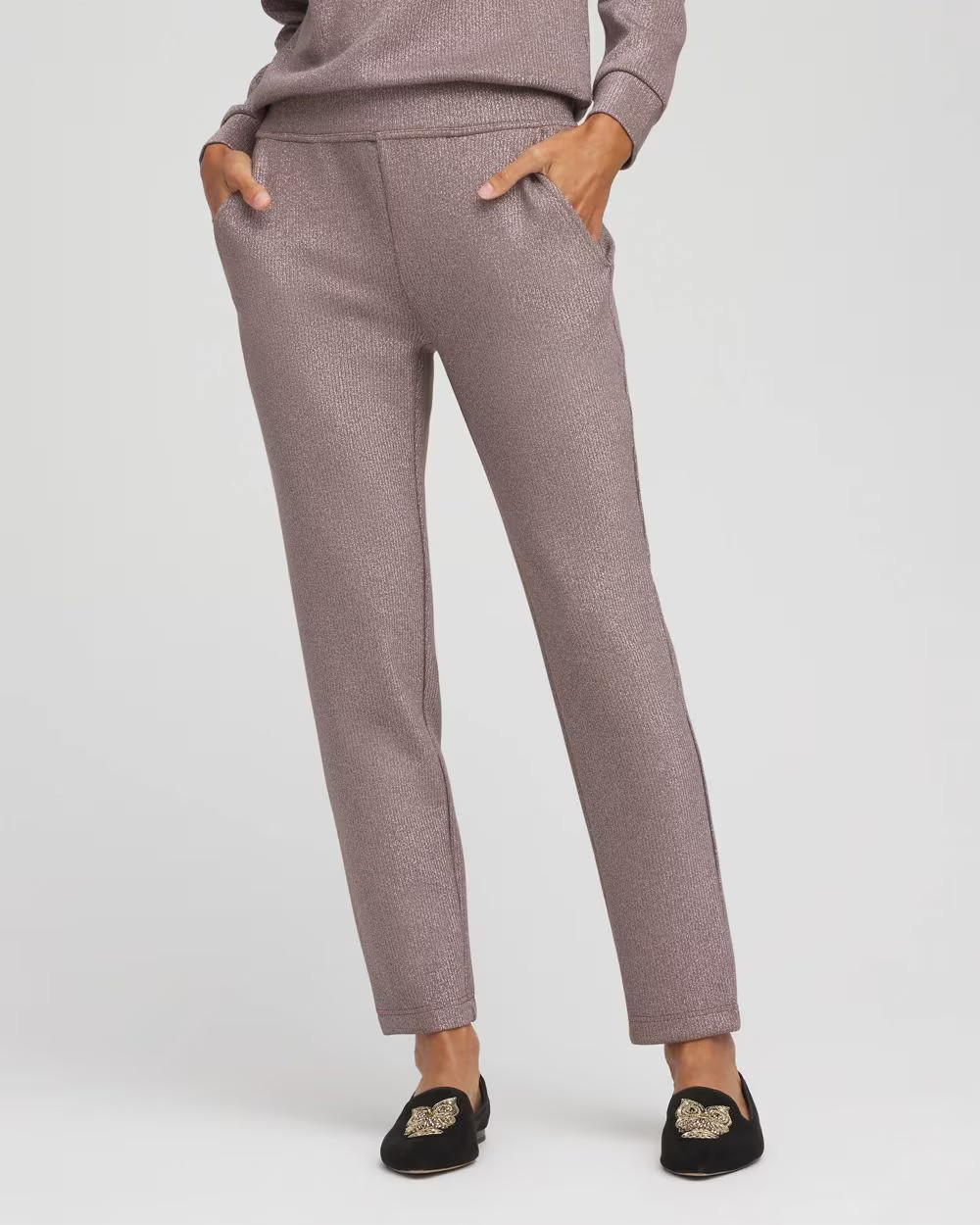 Zenergy® Sparkle Tapered Ankle Pants | Chico's
