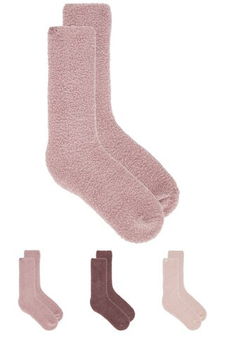 CozyChic 3 Pair Sock Set in Agate Multi | Revolve Clothing (Global)