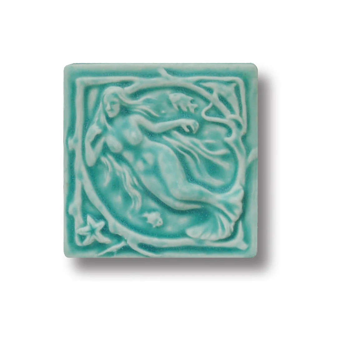 Mermaid Ceramic Art Tile - Etsy | Etsy (Global)