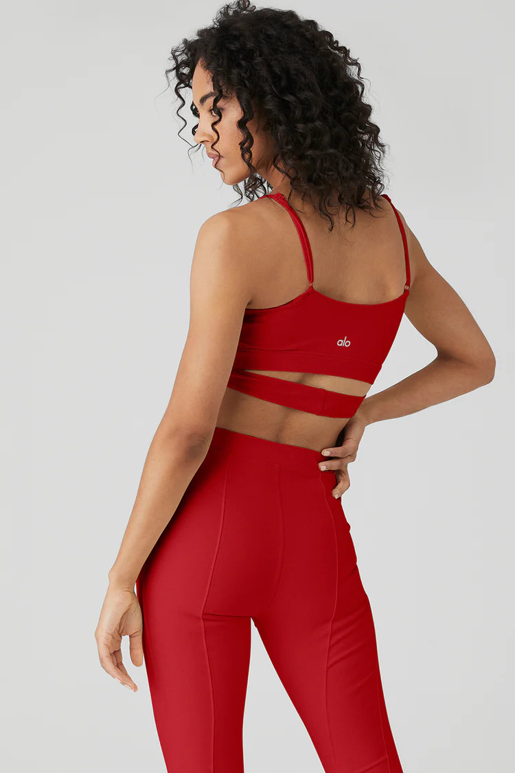 Airbrush Enso Bra - Classic Red | Alo Yoga (US)