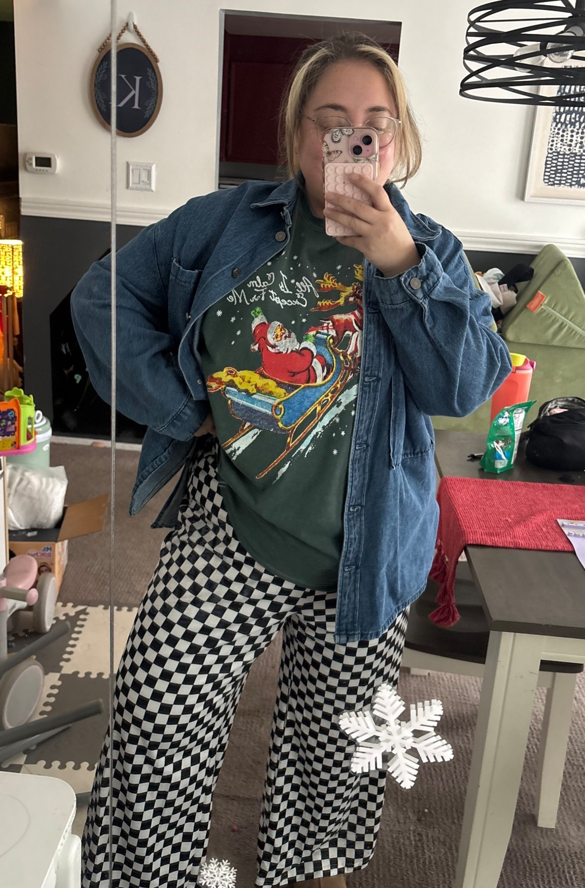 Wearing water the heck i want has been so freeing lol shop Kristin jones holiday graphic 

#LTKMidsize #LTKPlusSize #LTKgrwm