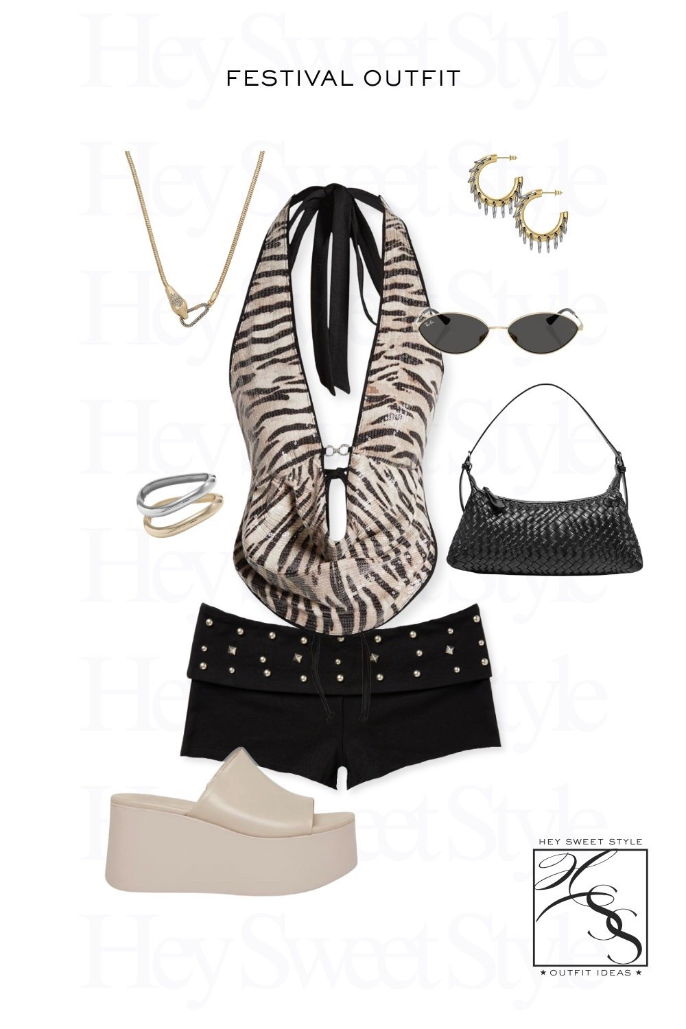 Zebra y2k 🦓 | Lollapalooza Outfits 2026