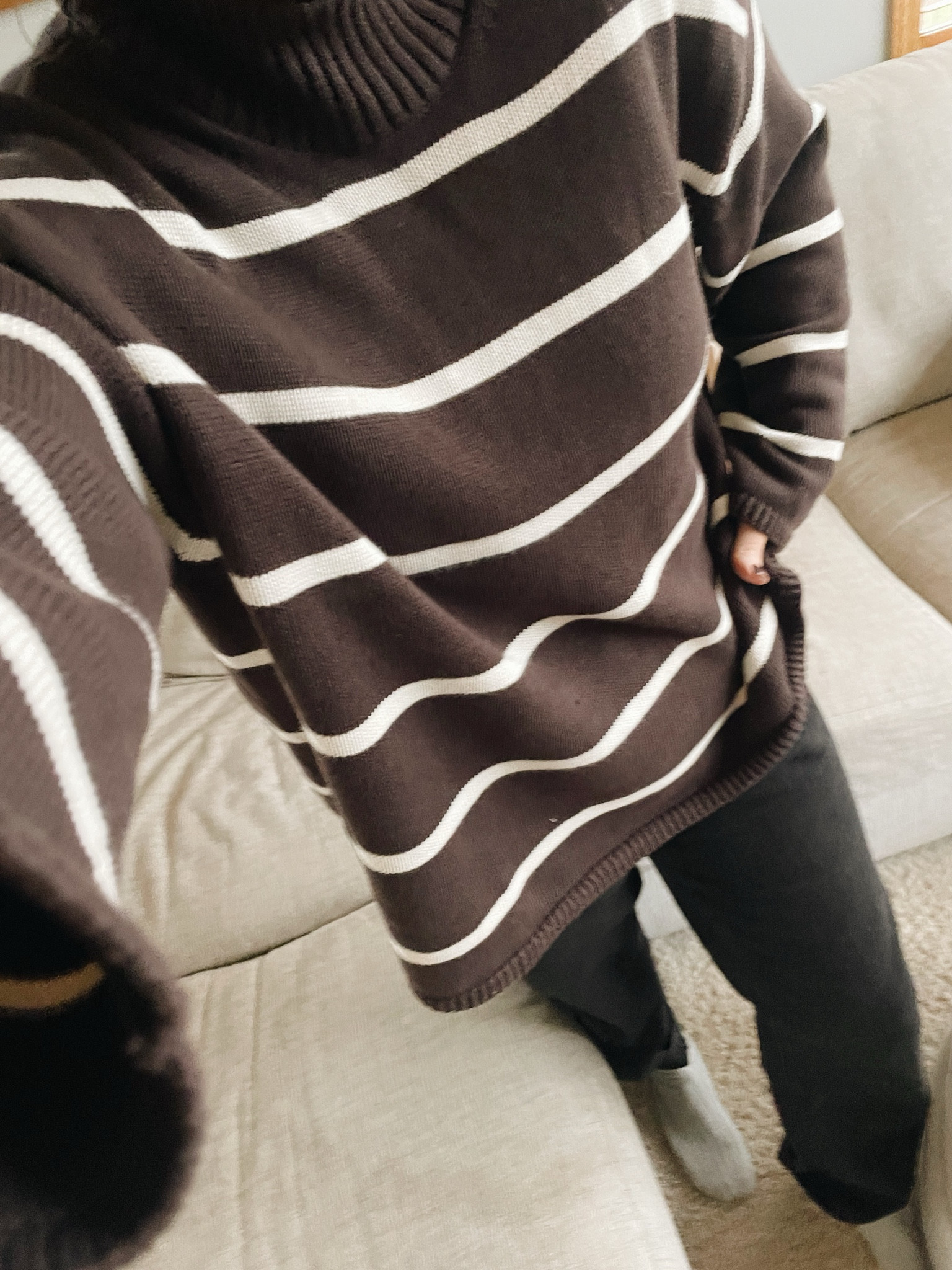 Love this brown striped sweater and black denim Levi’s

#LTKGiftGuide #LTKCyberWeek #LTKStyleTip