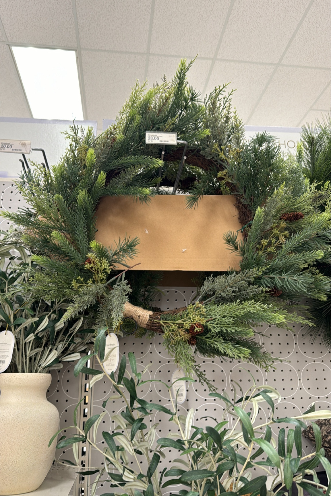 Target Christmas wreathh

#LTKHome #LTKHoliday #LTKFindsUnder100
