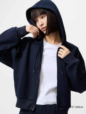 WOMEN'S DRY SWEAT FULL ZIP HOODIE | UNIQLO AU | Uniqlo Australia