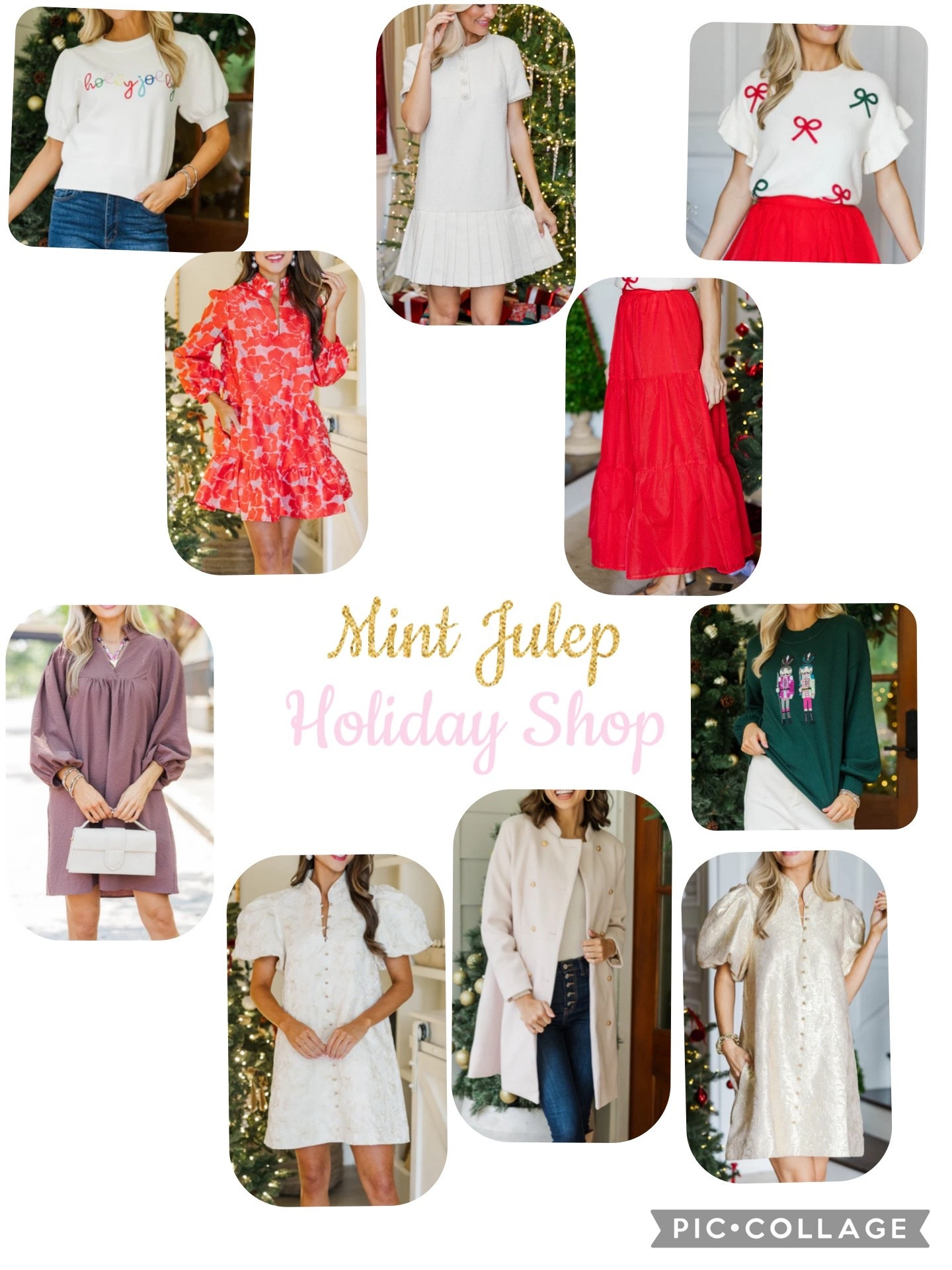 Mint Julep has so much in their holiday drop I just had to share more! These fits are so cute and have the perfect holiday vibe!! Perfect for your upcoming holiday parties!

#LTKSeasonal #LTKParties #LTKHoliday
