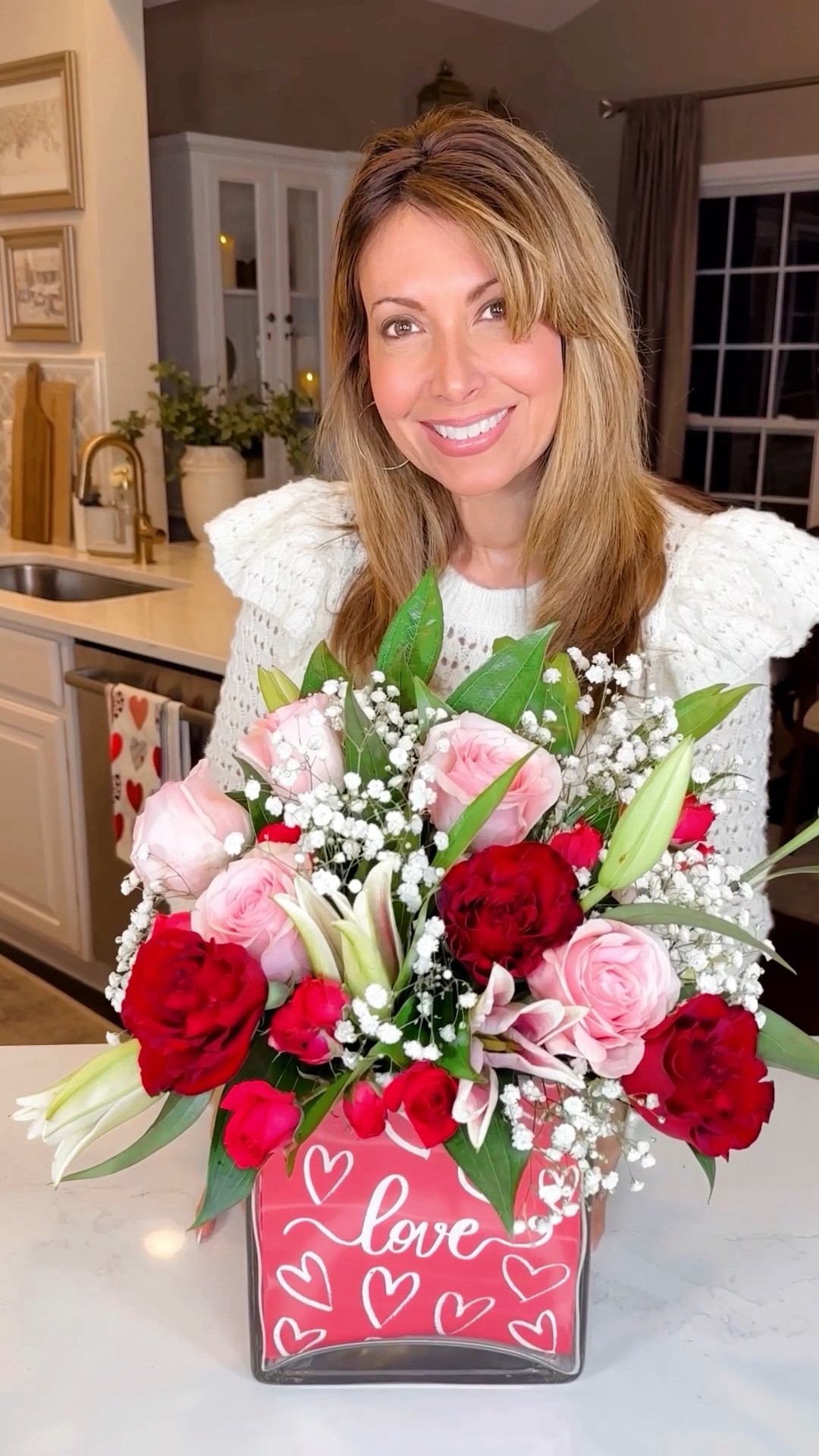 Valentine’s Napkins Floral Arrangement  🥰 Achieve a professional floral designer look with a printed paper dinner napkins and store bought flowers to create a festive and stylish bouquet, perfect for your Valentine or Galentine this year.

#LTKparties #LTKhome #LTKSeasonal