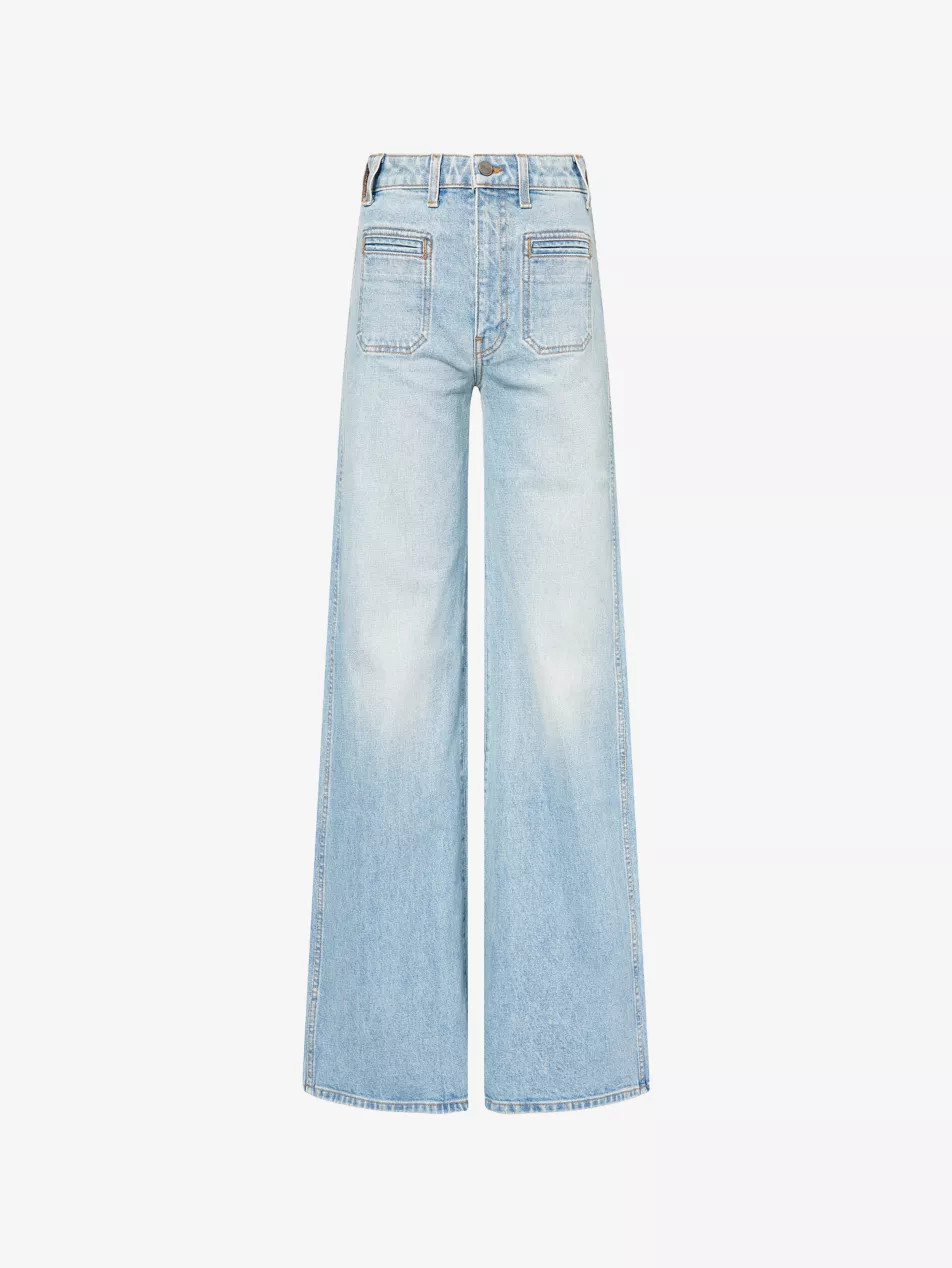 KHAITE - Delmonico Wide-Leg Denim Jeans | Selfridges.com | Selfridges